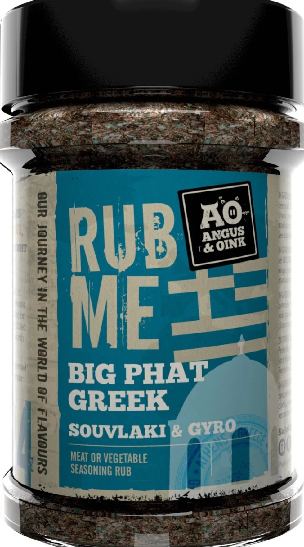 Angus & Oink kruiden rub Big Phat Greek 220 gr