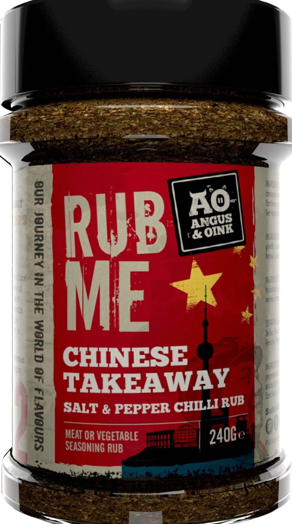 Angus & Oink kruiden rub Chinese Takeaway 240 gr