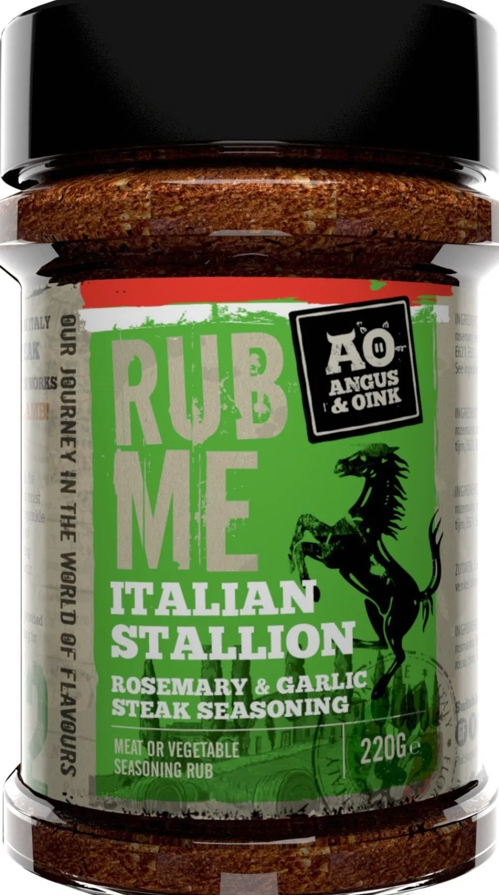 Angus & Oink kruiden rub Italian Stallion 220 gr