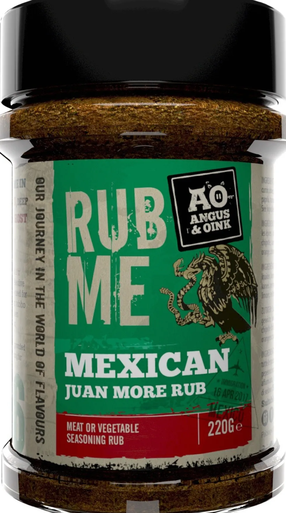 Angus & Oink kruiden rub Mexican 220 gr