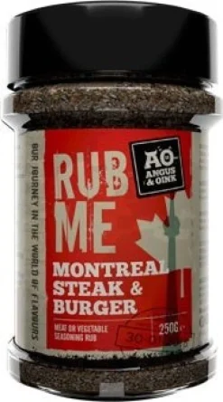 Angus & Oink kruiden rub Montreal Steak 250 gr