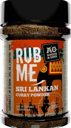Angus & Oink kruiden rub Sri Lankan 220 gr