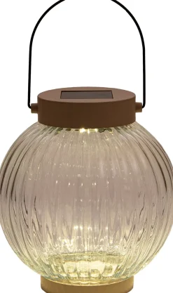 Anna's Collection lantaarn beige D 14 H 15 cm
