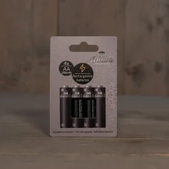 Anna's Collection oplaadbare batterij AA 4 stuks