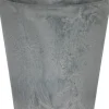Artstone bloempot Claire D13 H14 cm grijs