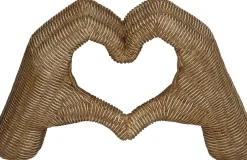 Beeld Dibbe handen naturel 24,5 x 9,5 x 15,2 cm