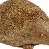 Beeld egel goud 14,8 x 9,8 x 7,2 cm