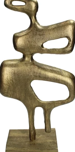 Beeld goud 20 x 10 x 41 cm