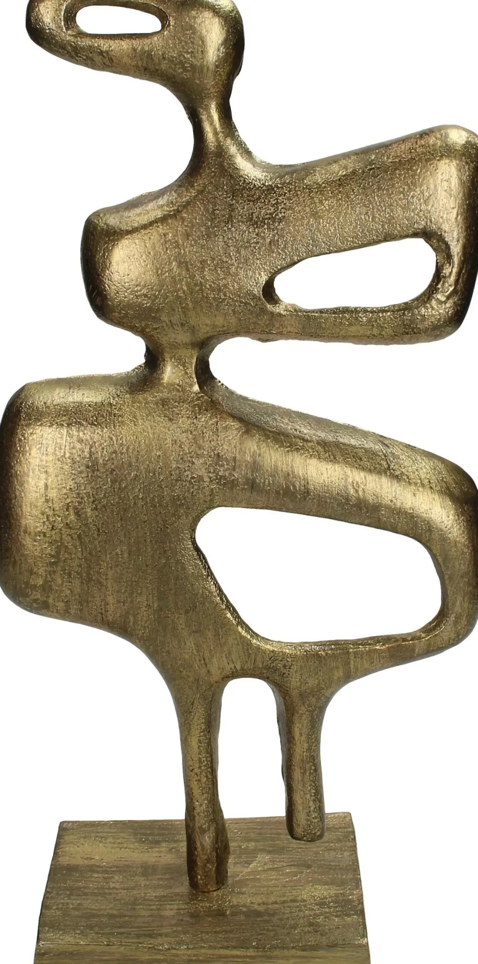 Beeld goud 20 x 10 x 41 cm