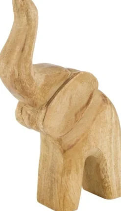 Beeld olifant naturel 5 x 15 x 23 cm