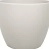 Bela Arte bloempot Boule D 7,5 H 6 cm mat taupe