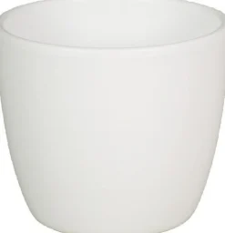 Bela Arte bloempot Boule D 7,5 H 6 cm mat wit