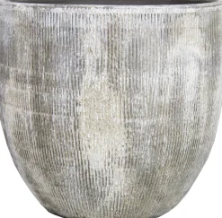 Bela Arte bloempot Kiran groen / grijs D 27 H 25 cm