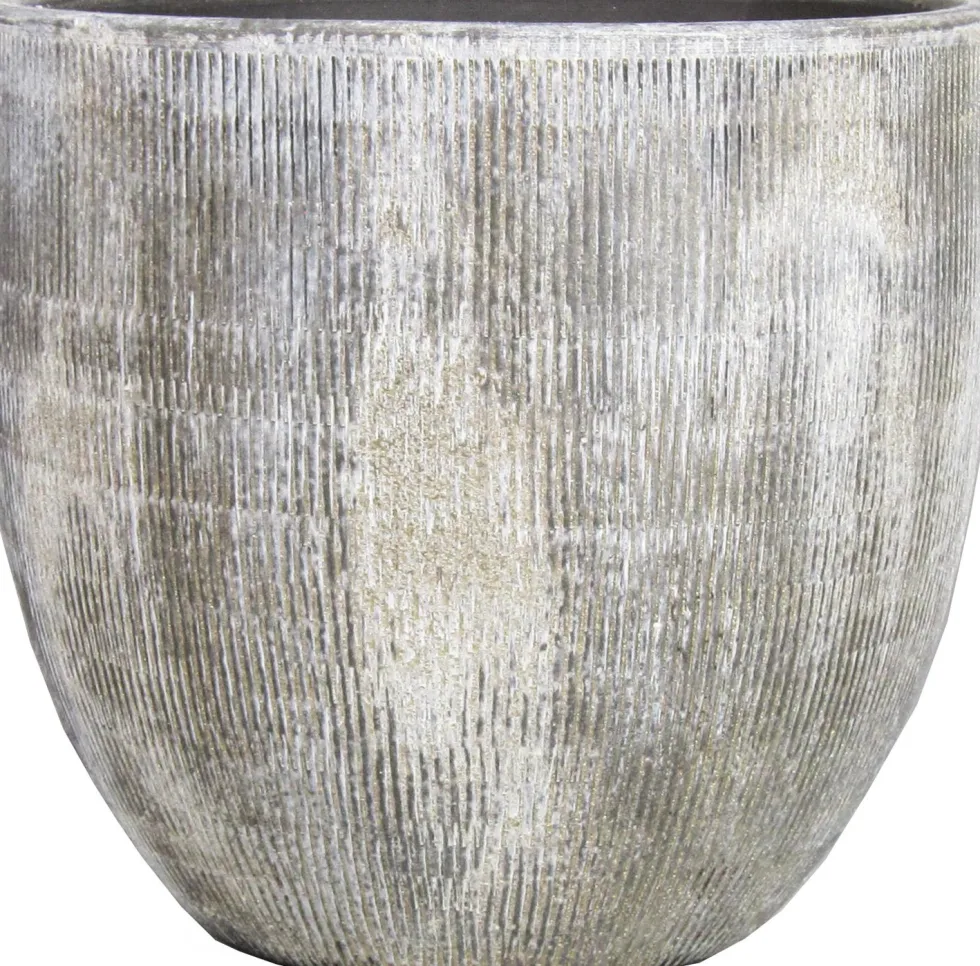 Bela Arte bloempot Kiran groen / grijs D 27 H 25 cm