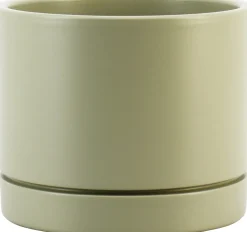 Bela Arte bloempot Lynn groen D 19,5 H 17,5 cm