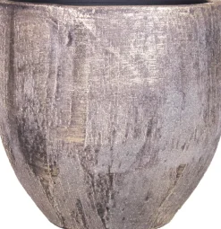 Bela Arte bloempot Madeira goud / grijs D 24 H 24 cm