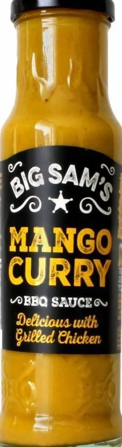 Big Sam's barbecuesaus Mango Curry 250 ml