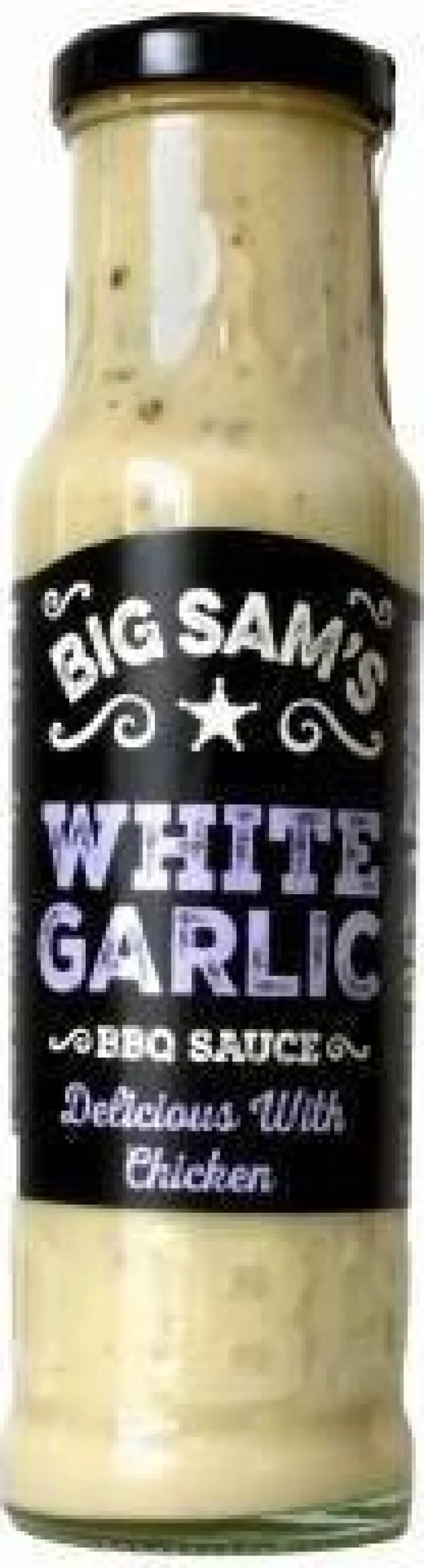 Big Sam's barbecuesaus White Garlic 250 ml