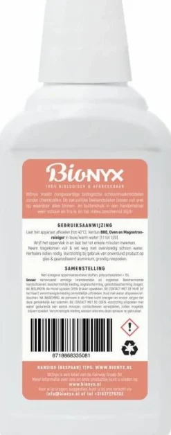 BIOnyx BBQ oven magnetronreiniger 500 ml