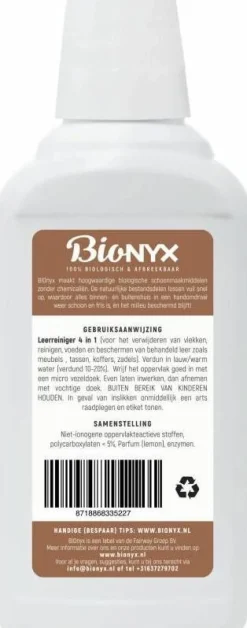 BIOnyx leerreiniger 500 ml