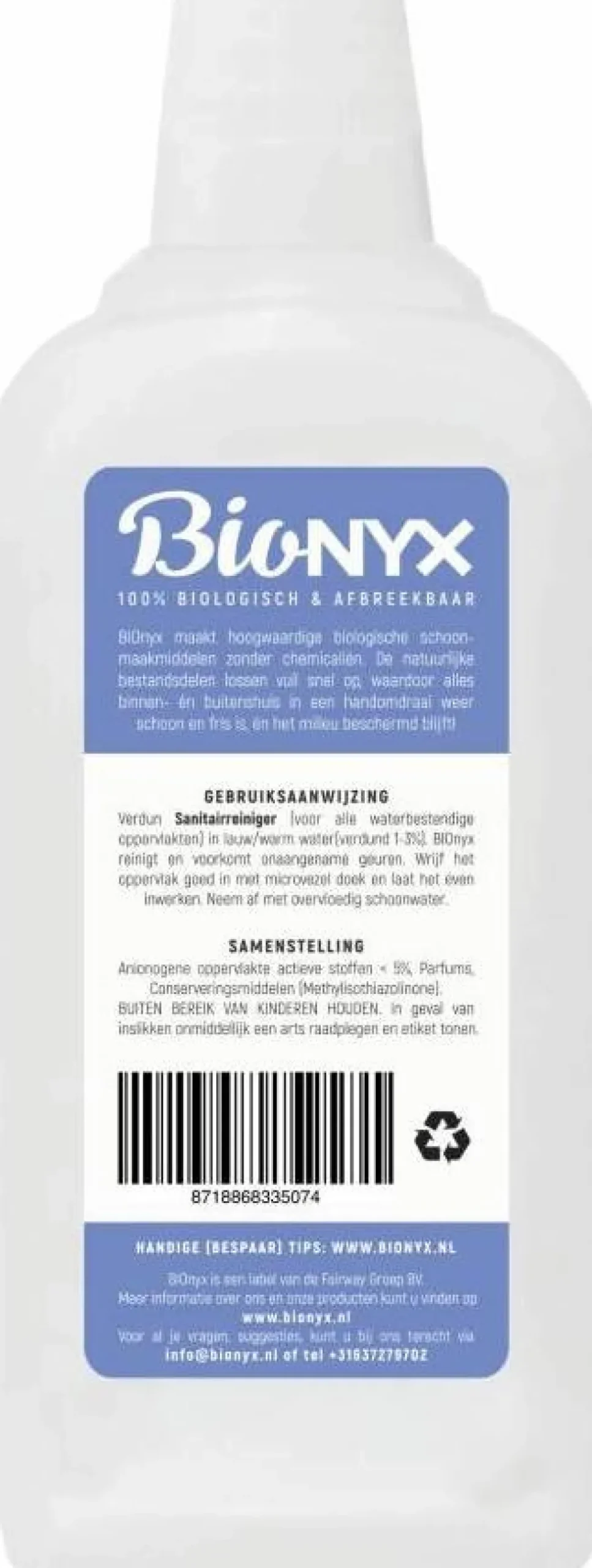 BIOnyx sanitairreiniger 750 ml