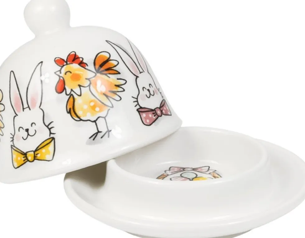Blond Amsterdam botervloot Happy Easter D 12 H 10 cm