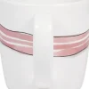 Blond Amsterdam cappucino mok Even Bijkletsen strik roze 500 ml