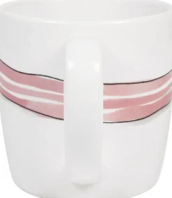 Blond Amsterdam cappucino mok Even Bijkletsen strik roze 500 ml