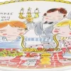 Blond Amsterdam dinerbord Even Bijkletsen love D 26 cm
