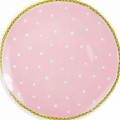 Blond Amsterdam dinerbord Even Bijkletsen stip D 26 cm