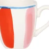 Blond Amsterdam mini mok Even Bijkletsen roze / rood 200 ml