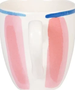 Blond Amsterdam mini mok Even Bijkletsen roze / rood 200 ml