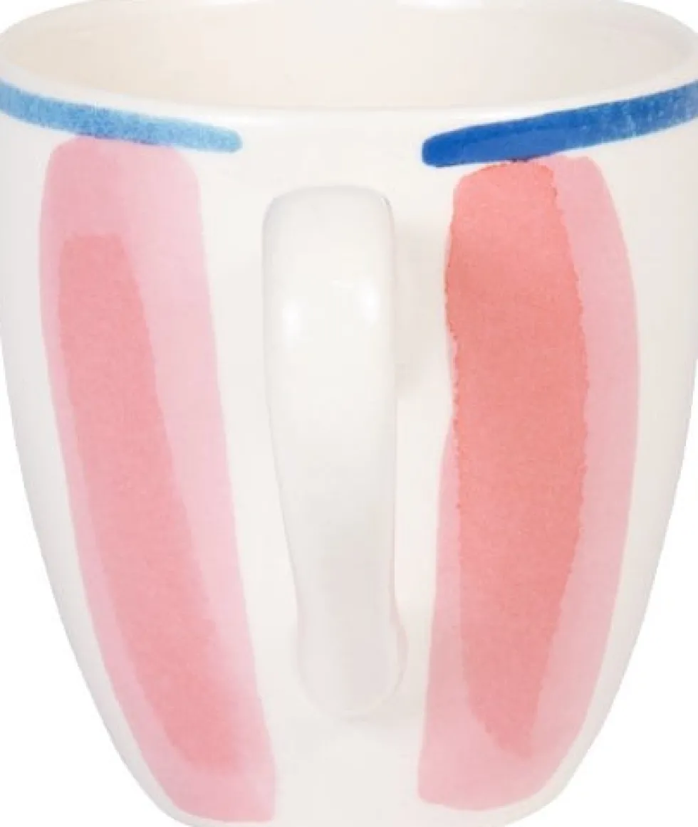 Blond Amsterdam mini mok Even Bijkletsen roze / rood 200 ml