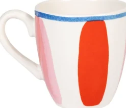 Blond Amsterdam mini mok Even Bijkletsen roze / rood 200 ml