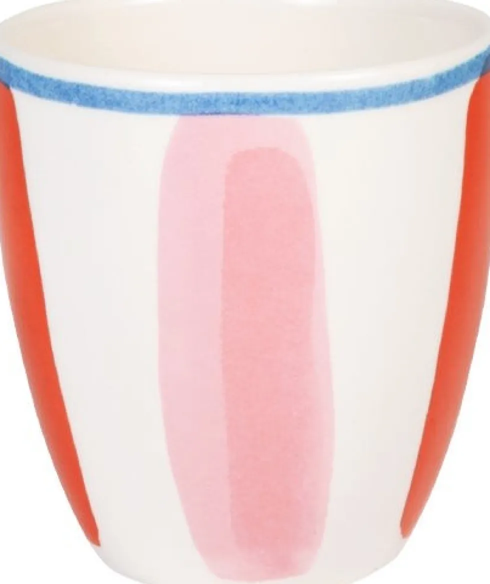 Blond Amsterdam mini mok Even Bijkletsen roze / rood 200 ml