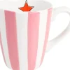 Blond Amsterdam mok Even Bijkletsen stripe roze 0,35 L