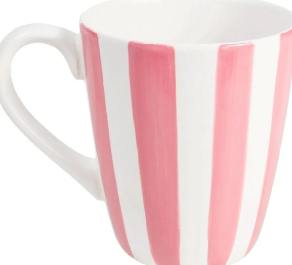 Blond Amsterdam mok Even Bijkletsen stripe roze 0,35 L