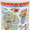 Blond Amsterdam opbergpot Hollands Glorie multi D 12,5 H 18,5 cm