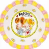 Blond Amsterdam serveerschaal Even Bijkletsen besties D 23,5 cm