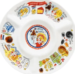 Blond Amsterdam snackschaal Hollands Glorie multi D 26 H 2,8 cm