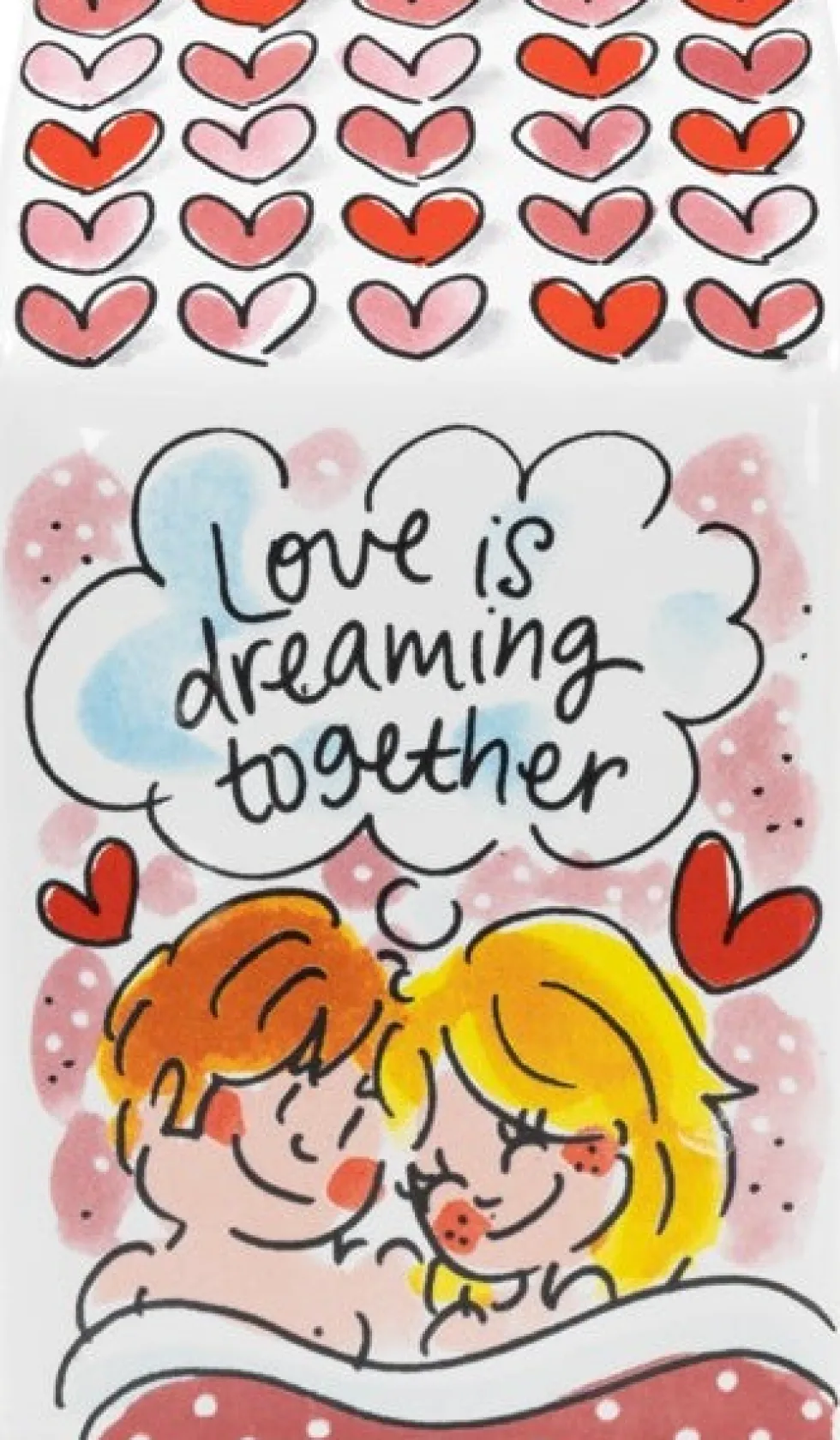 Blond Amsterdam spaarpot Love