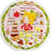 Blond Amsterdam taartplateau Christmas D 23 H 9 cm