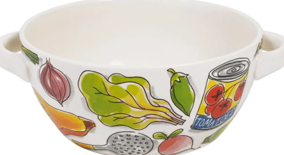 Blond Amsterdam terrine Even Bijkletsen D 22 H 18 cm