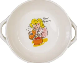 Blond Amsterdam terrine Even Bijkletsen D 22 H 18 cm