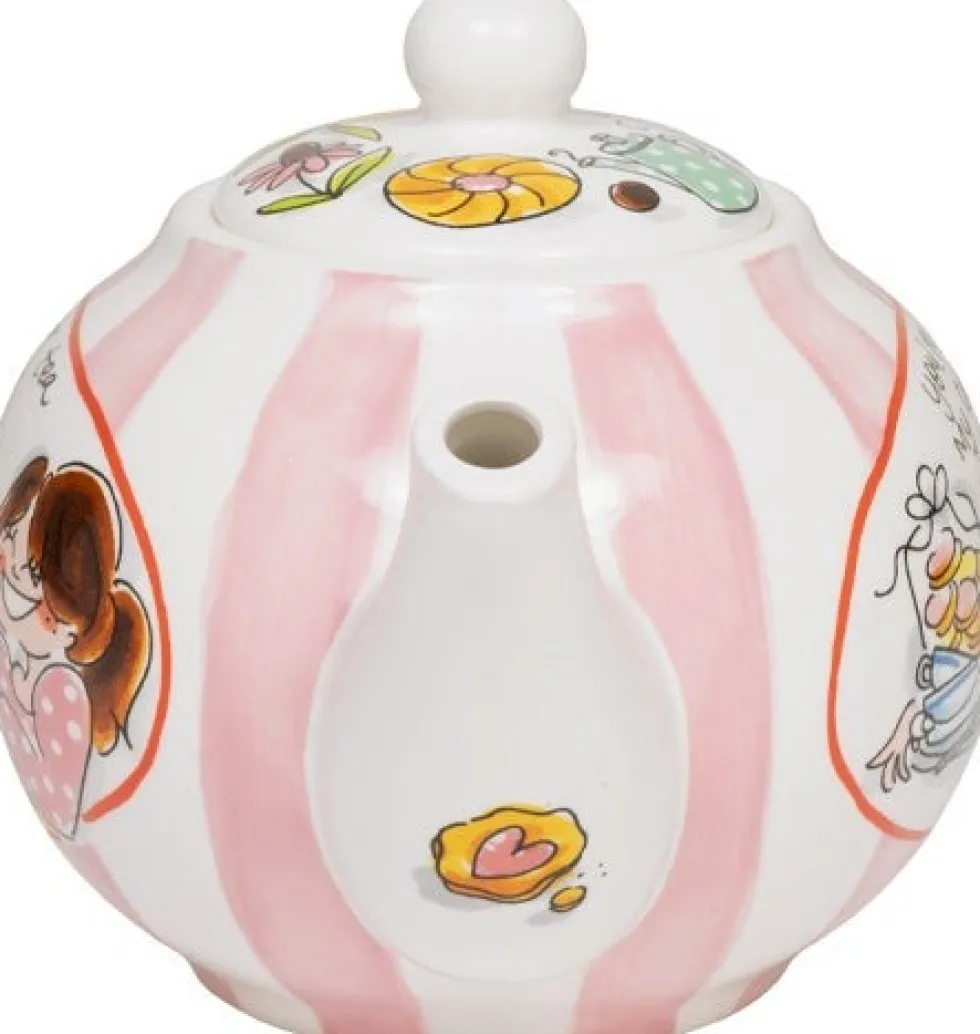 Blond Amsterdam theepot Even Bijkletsen 29 x 17 x 16,5 cm