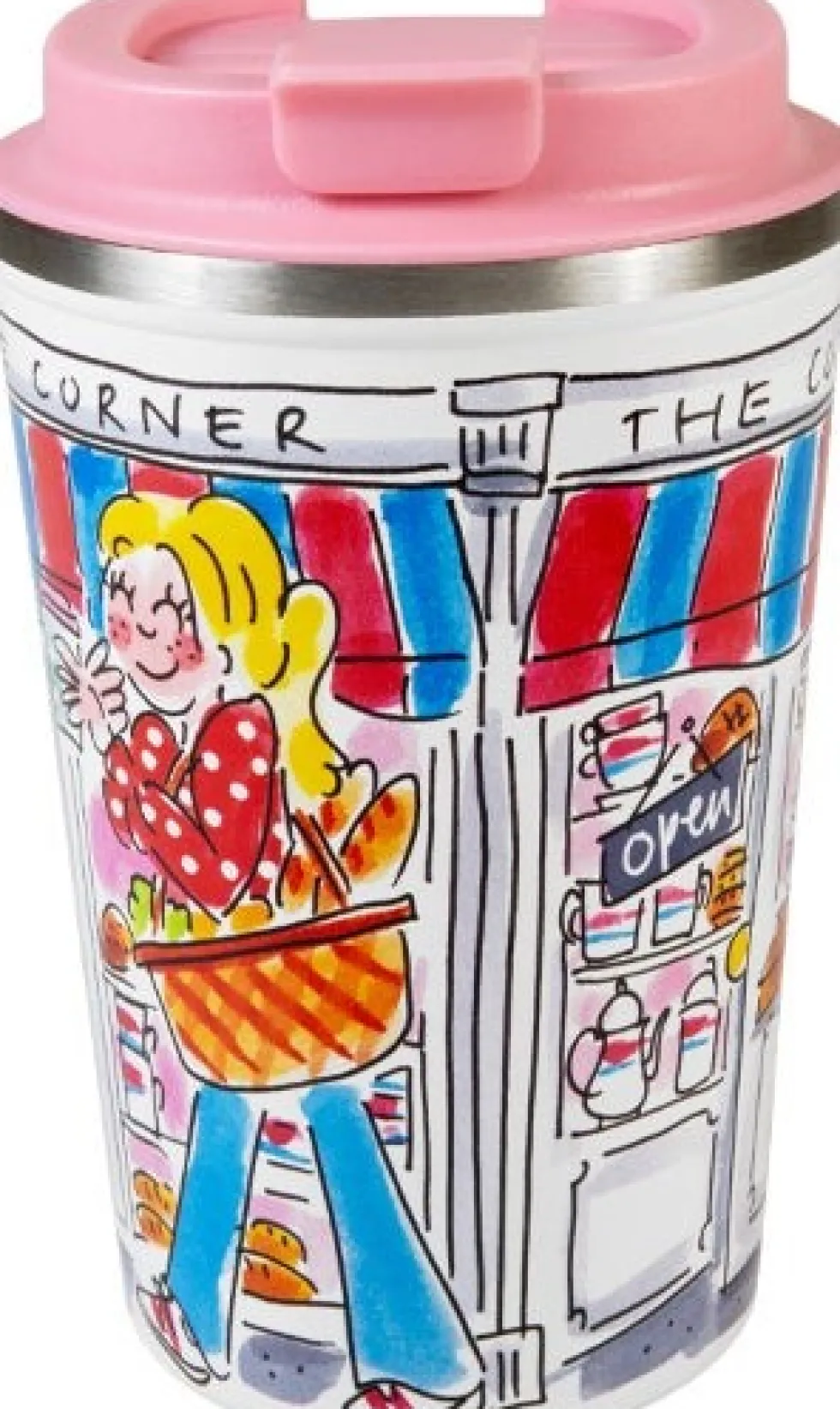 Blond Amsterdam thermosbeker Even Bijkletsen 380 ml