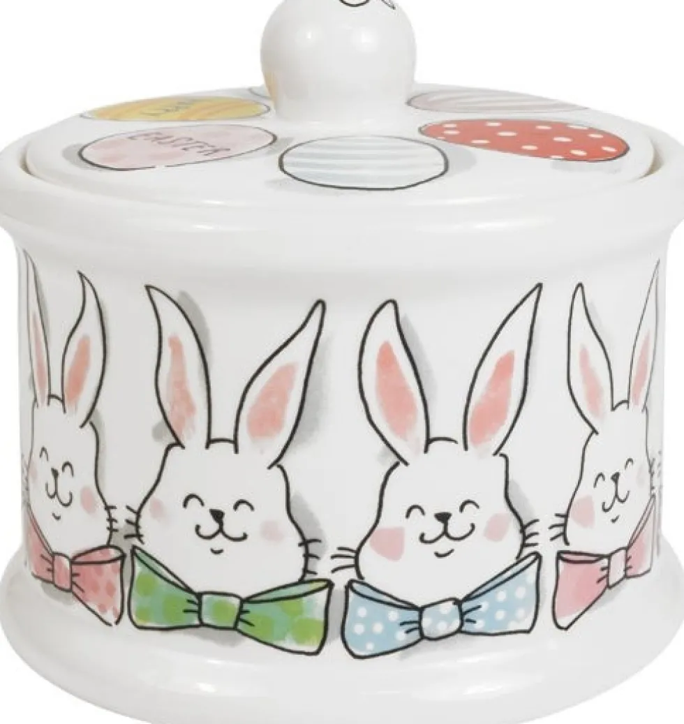 Blond Amsterdam voorraadpot Happy Easter D 14 H 13 cm