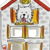 Blond Amsterdam waxinelichthouder lighthouse Dog