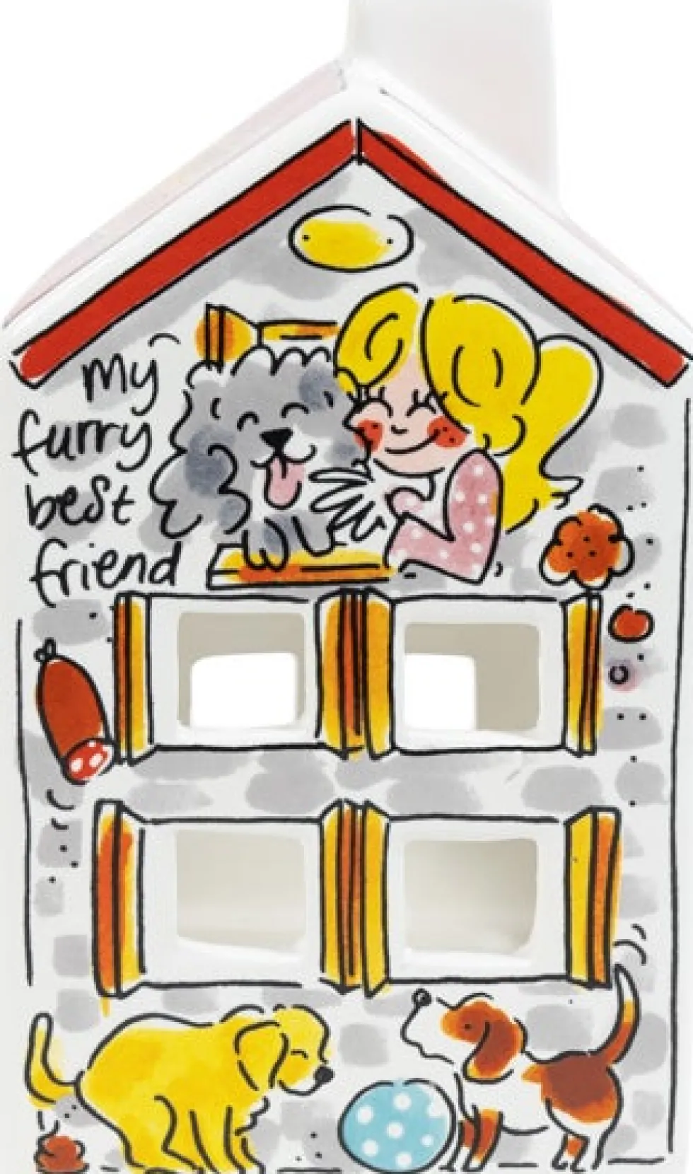 Blond Amsterdam waxinelichthouder lighthouse Dog