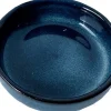 Boles d'olor decoratieschaal Amber Stoneblokjes donkerblauw D 8,9 H 2,6 cm